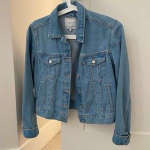 ZARA Light blue Cropped Denim Jacket